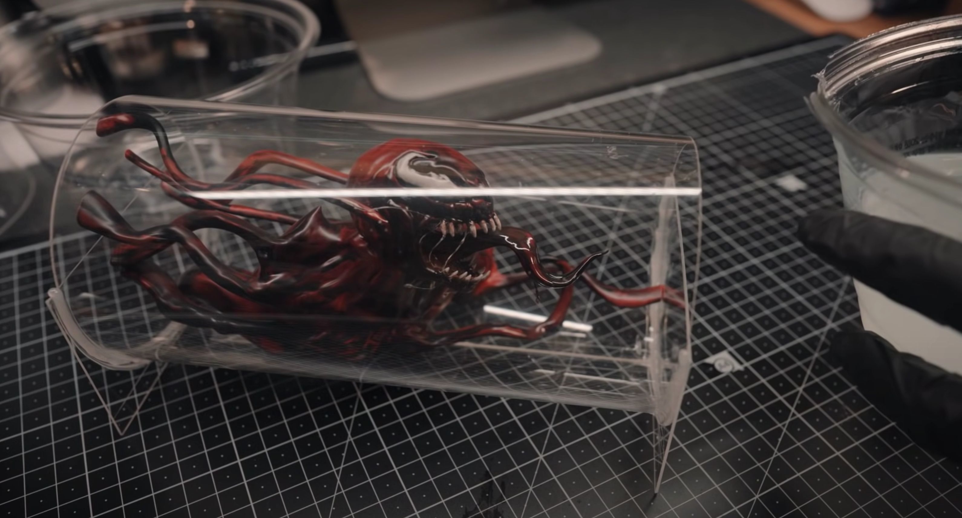 Venom 3D modeling print files 3D print model_26