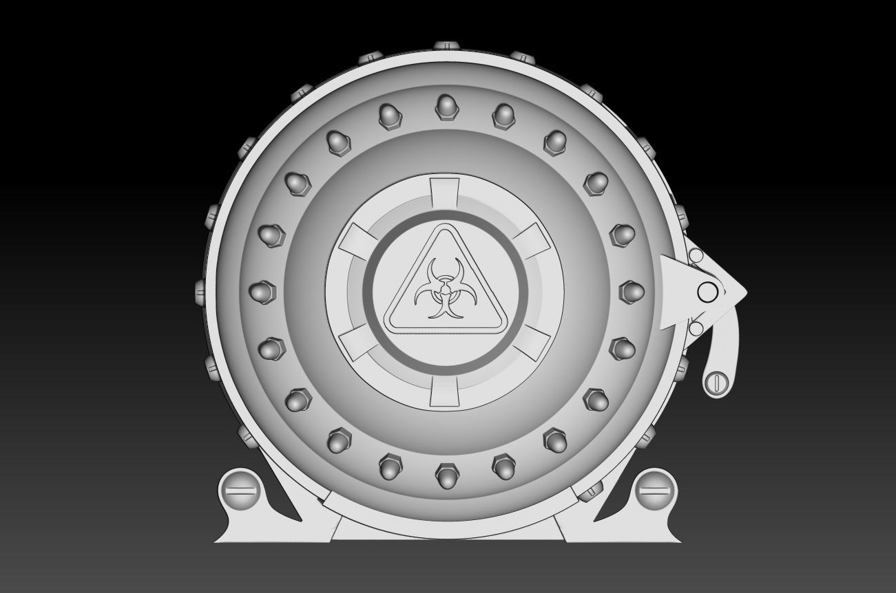 Venom 3D modeling print files 3D print model_5