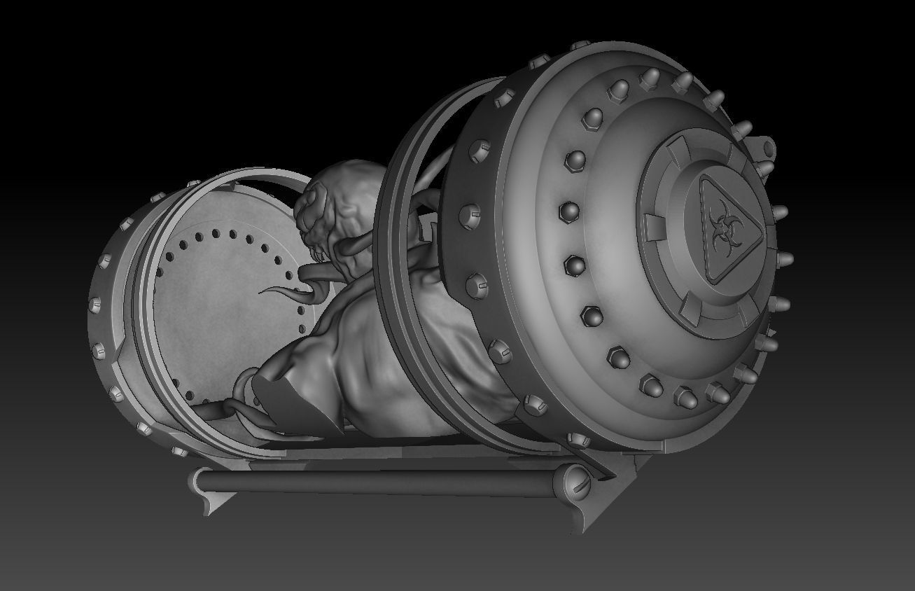 Venom 3D modeling print files 3D print model_14