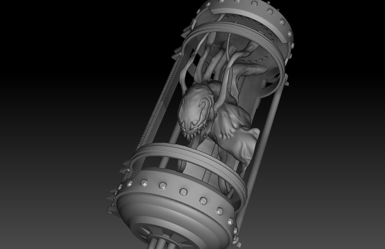 Venom 3D modeling print files 3D print model_17