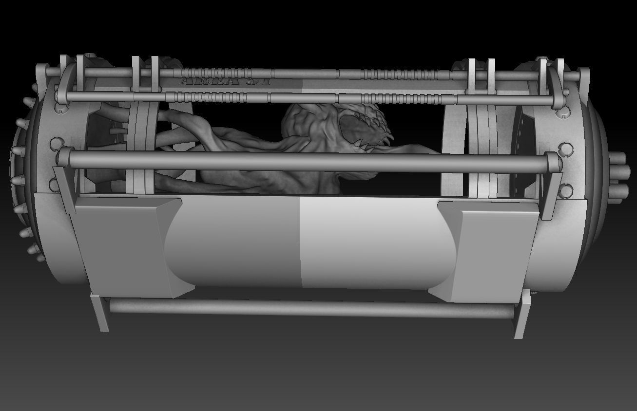 Venom 3D modeling print files 3D print model_20