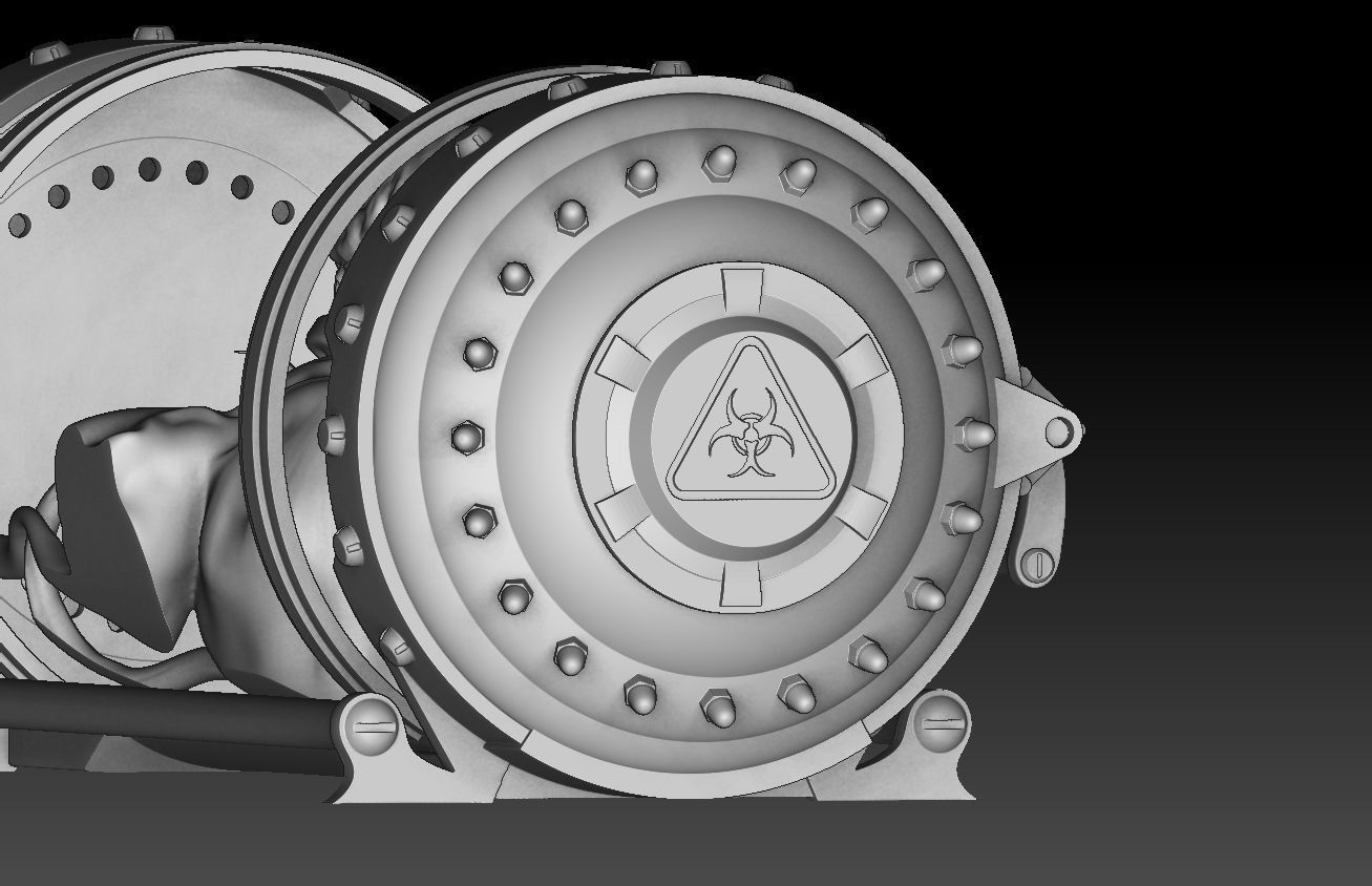 Venom 3D modeling print files 3D print model_8