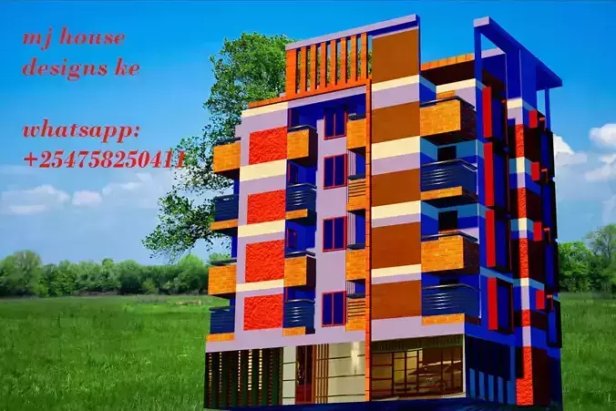 modern rentals apartment Low-poly 3D model