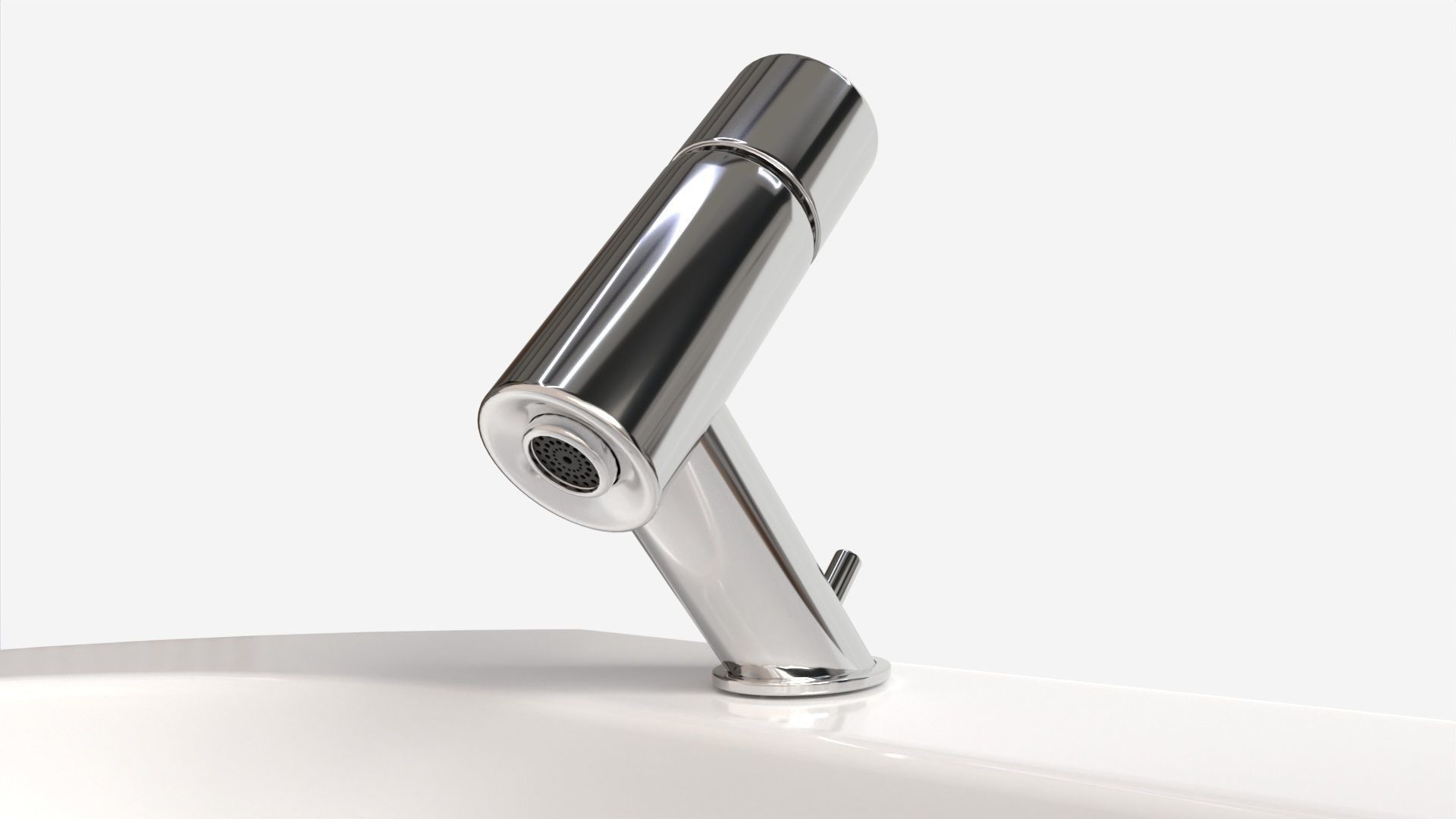 Laufen Ilbagnoalessi Vanity Washbasin 900 02 3D model_3