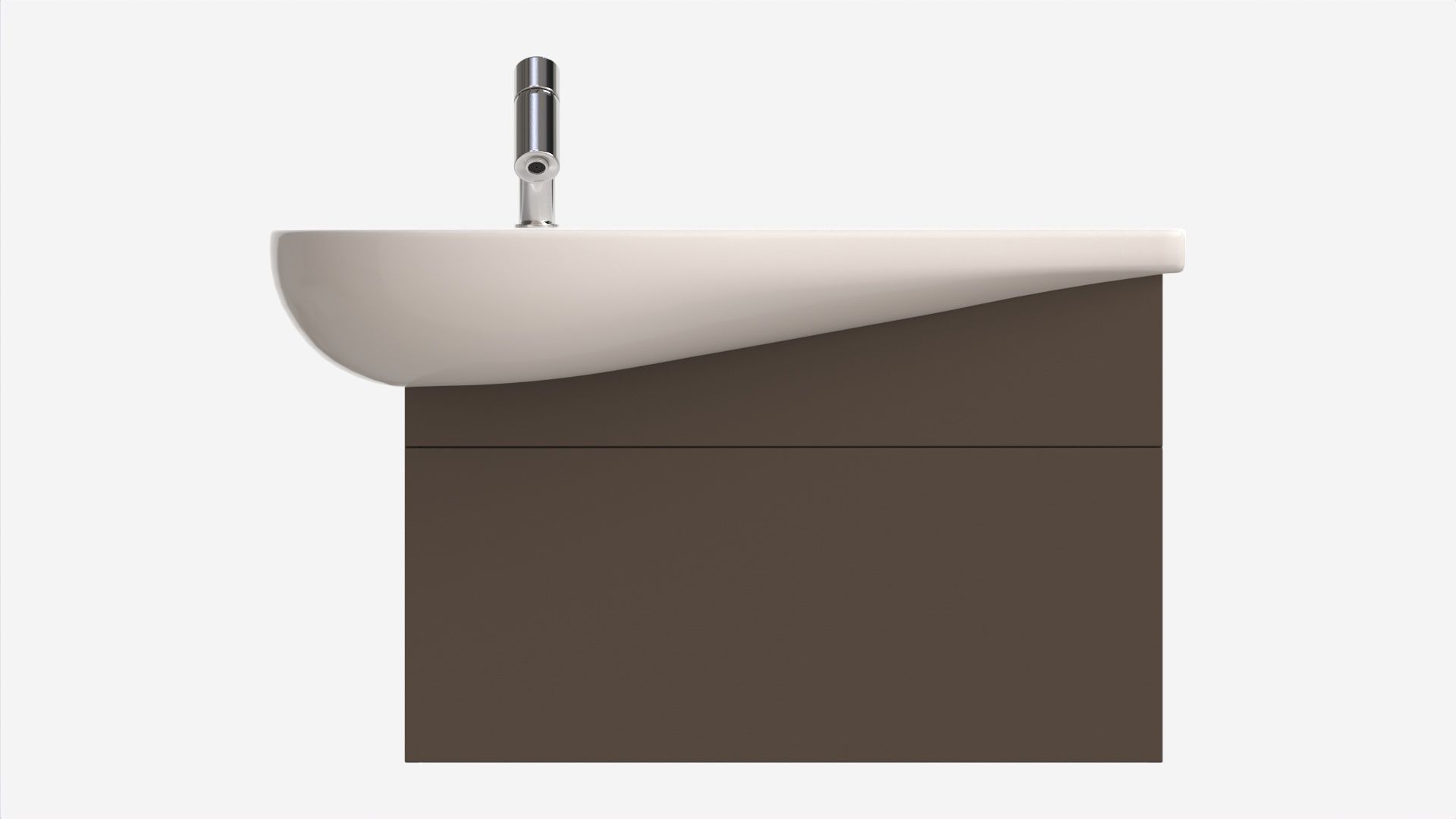 Laufen Ilbagnoalessi Vanity Washbasin 900 02 3D model_4