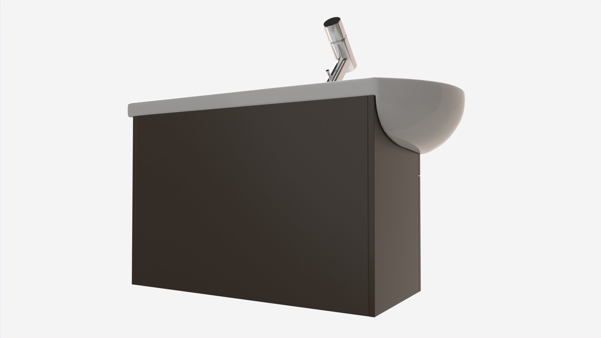 Laufen Ilbagnoalessi Vanity Washbasin 900 02 3D model_2