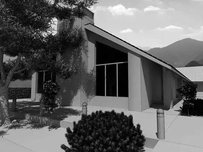 Modern House In A Forest