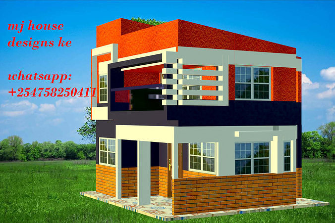 modern apartments 2022 Low-poly 3D model