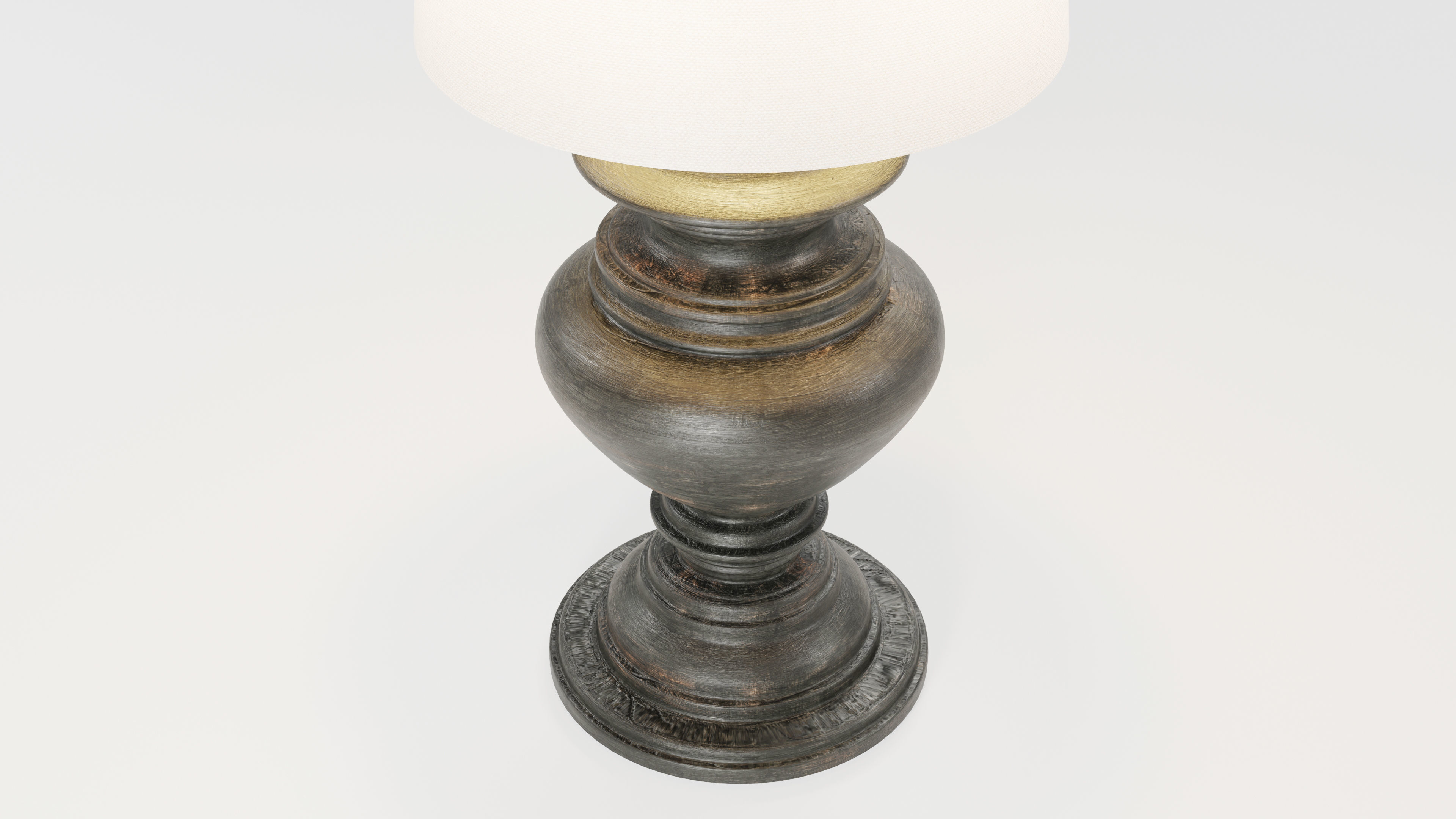 Wooden Lampshade 3D model_2