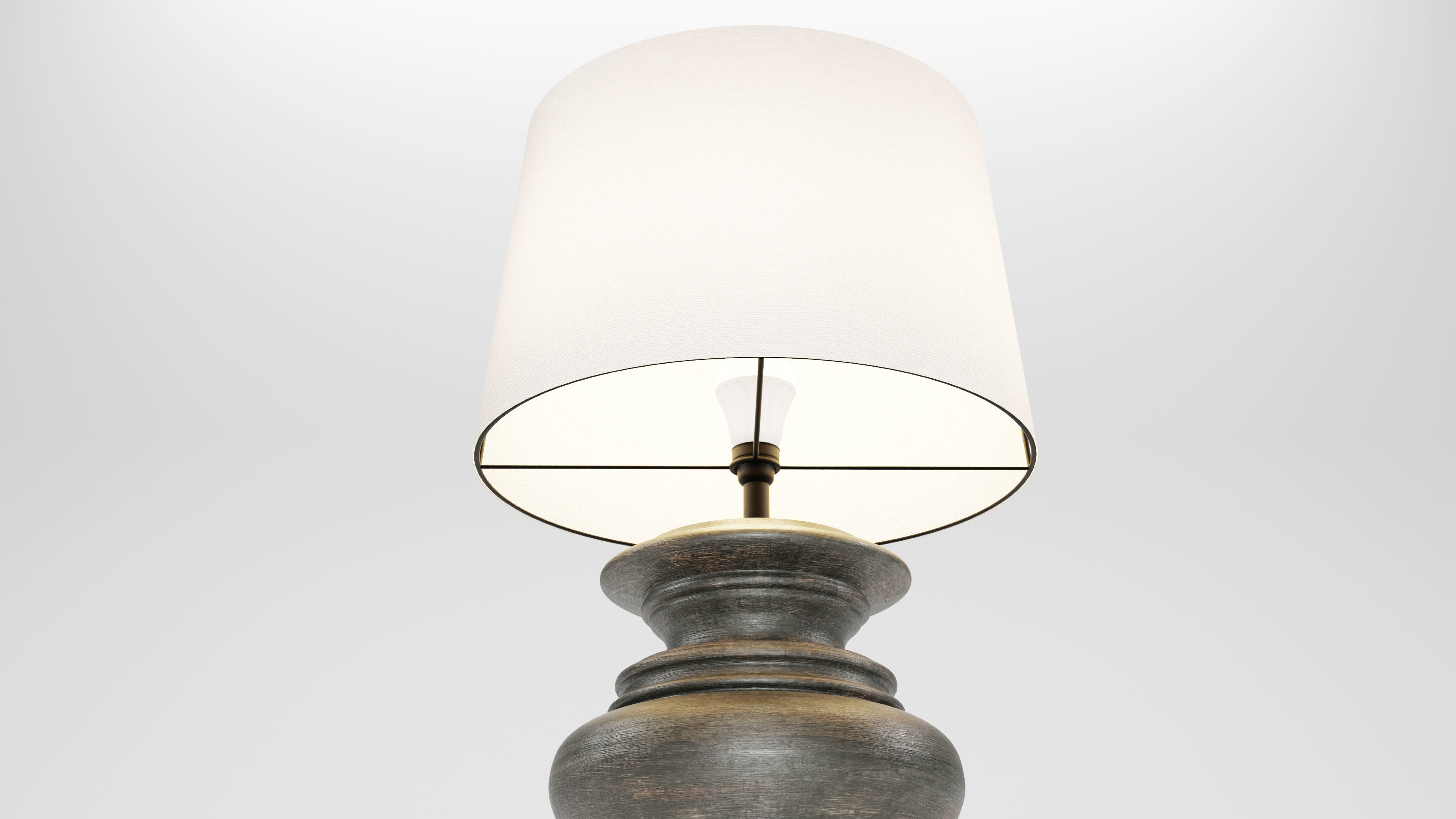 Wooden Lampshade 3D model_1
