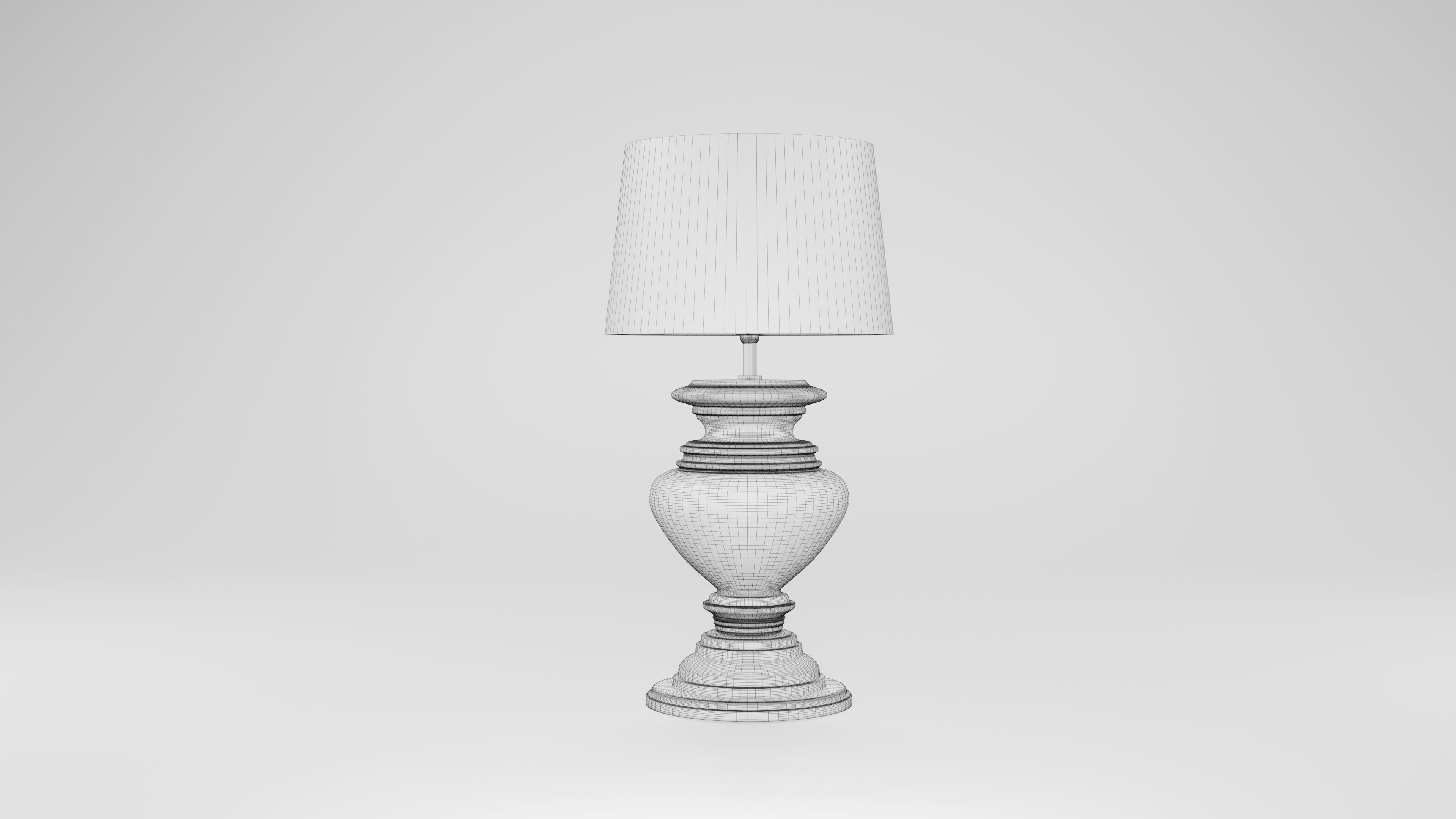 Wooden Lampshade 3D model_5