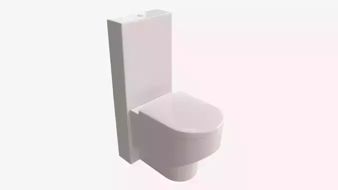 Laufen Sonar Floorstanding WC 01 3D model