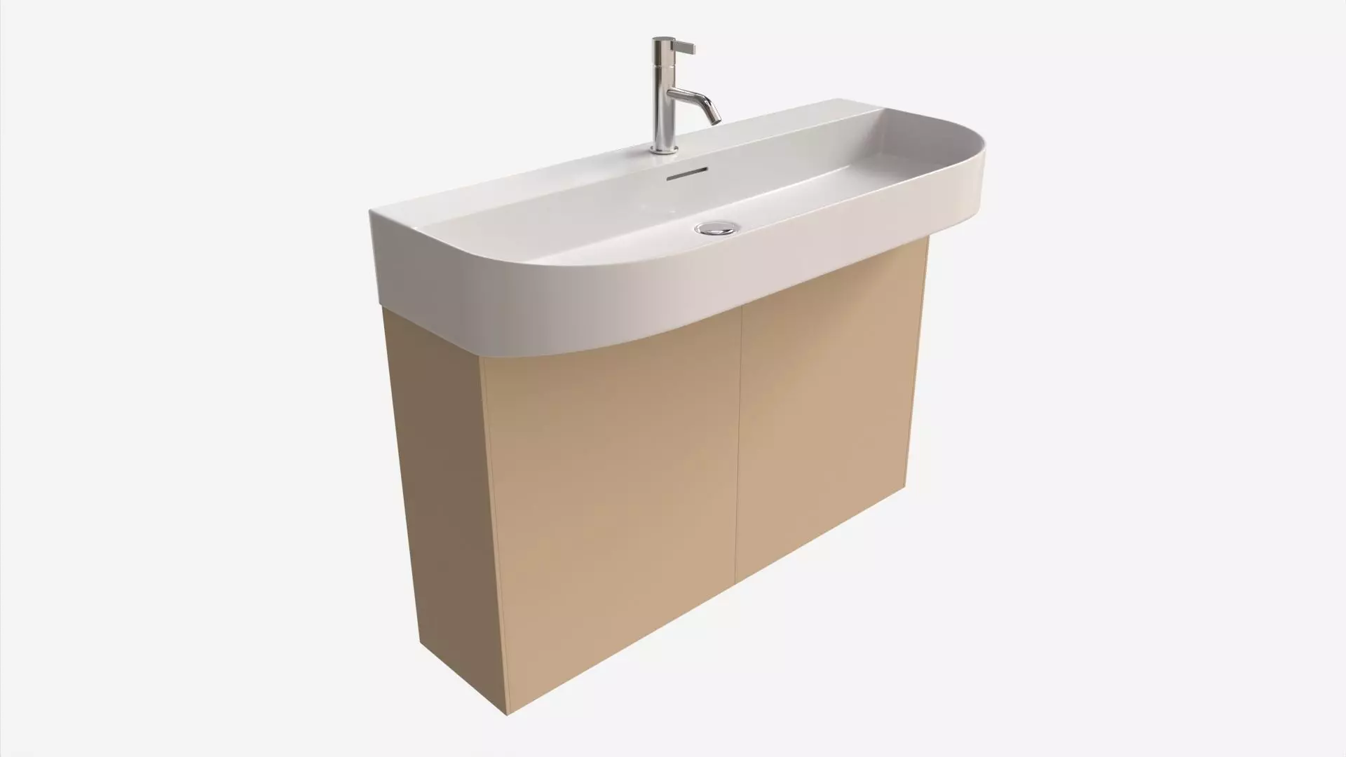 Laufen Sonar Washbasin 1000 3D model_0