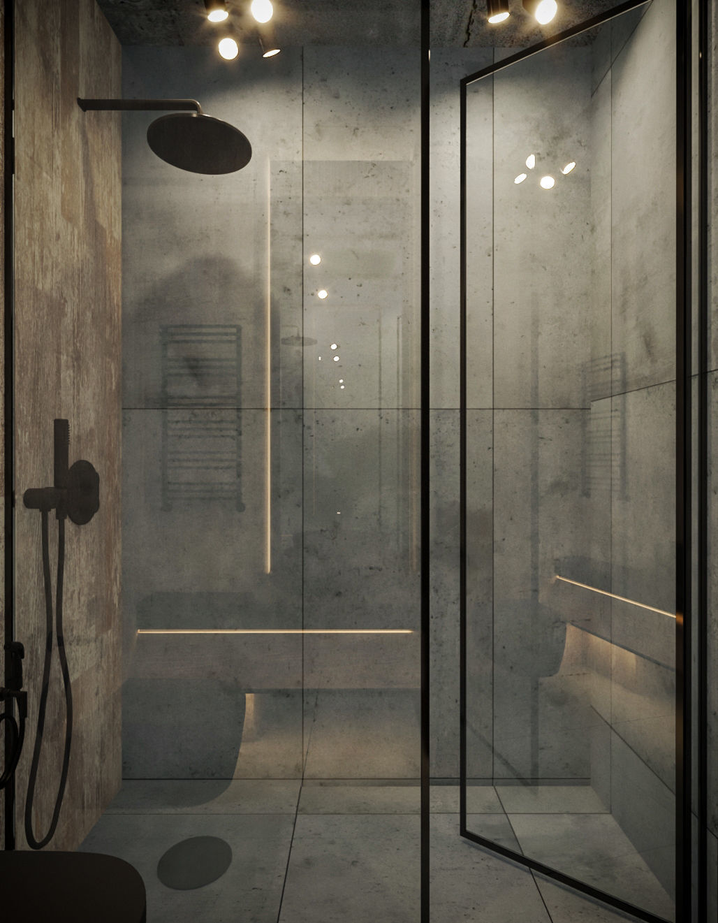 Interior design for  apartment 3D model_11