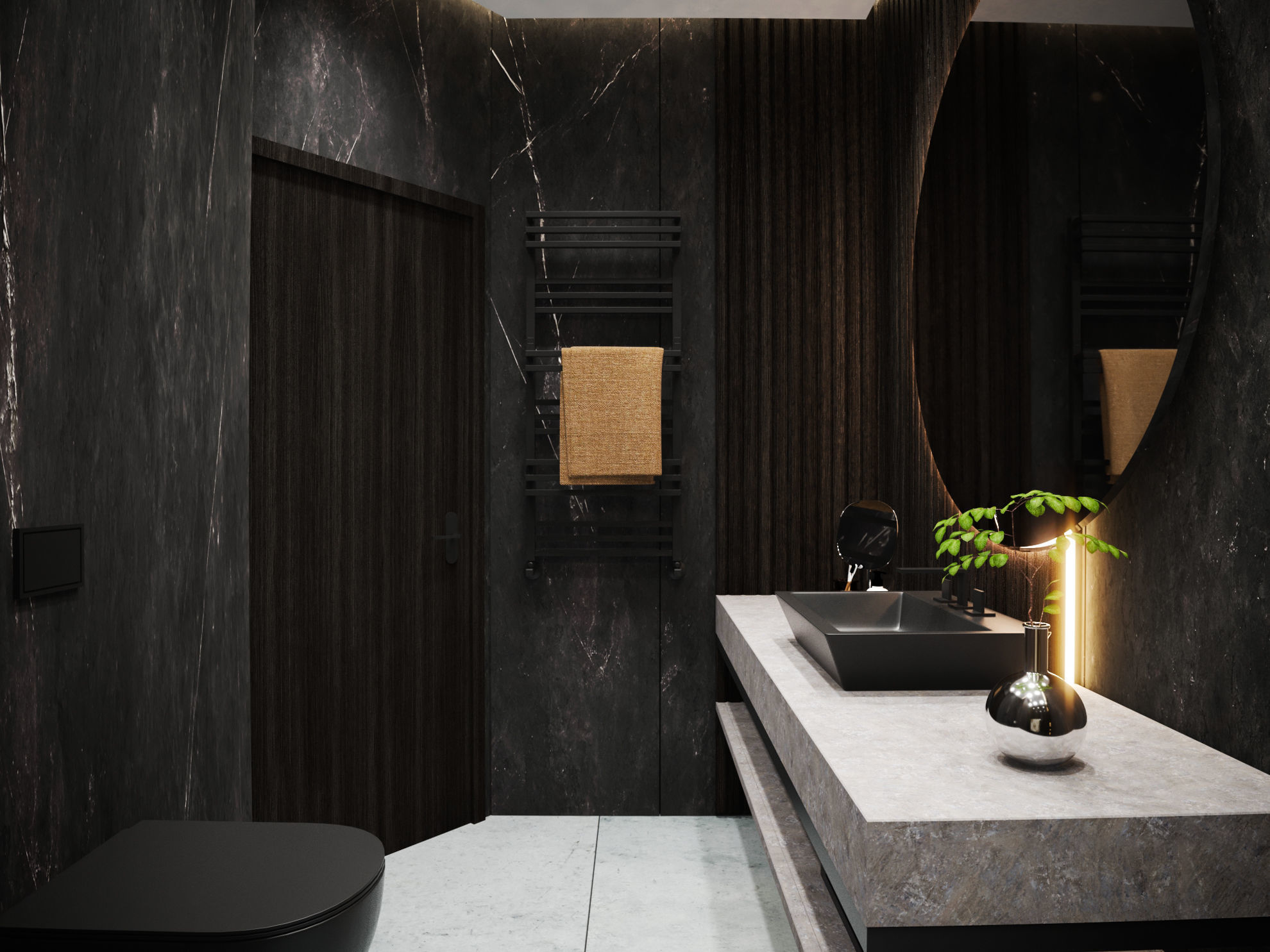 Interior design for  apartment 3D model_10