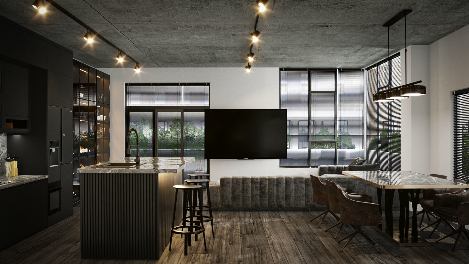 Interior design for  apartment 3D model_17