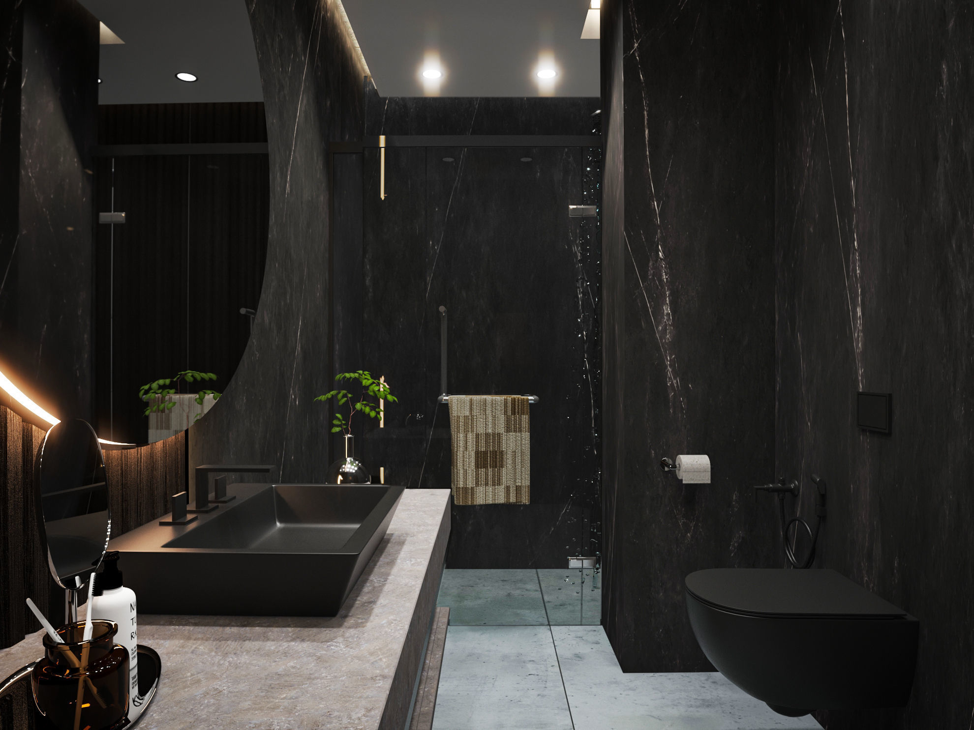 Interior design for  apartment 3D model_5