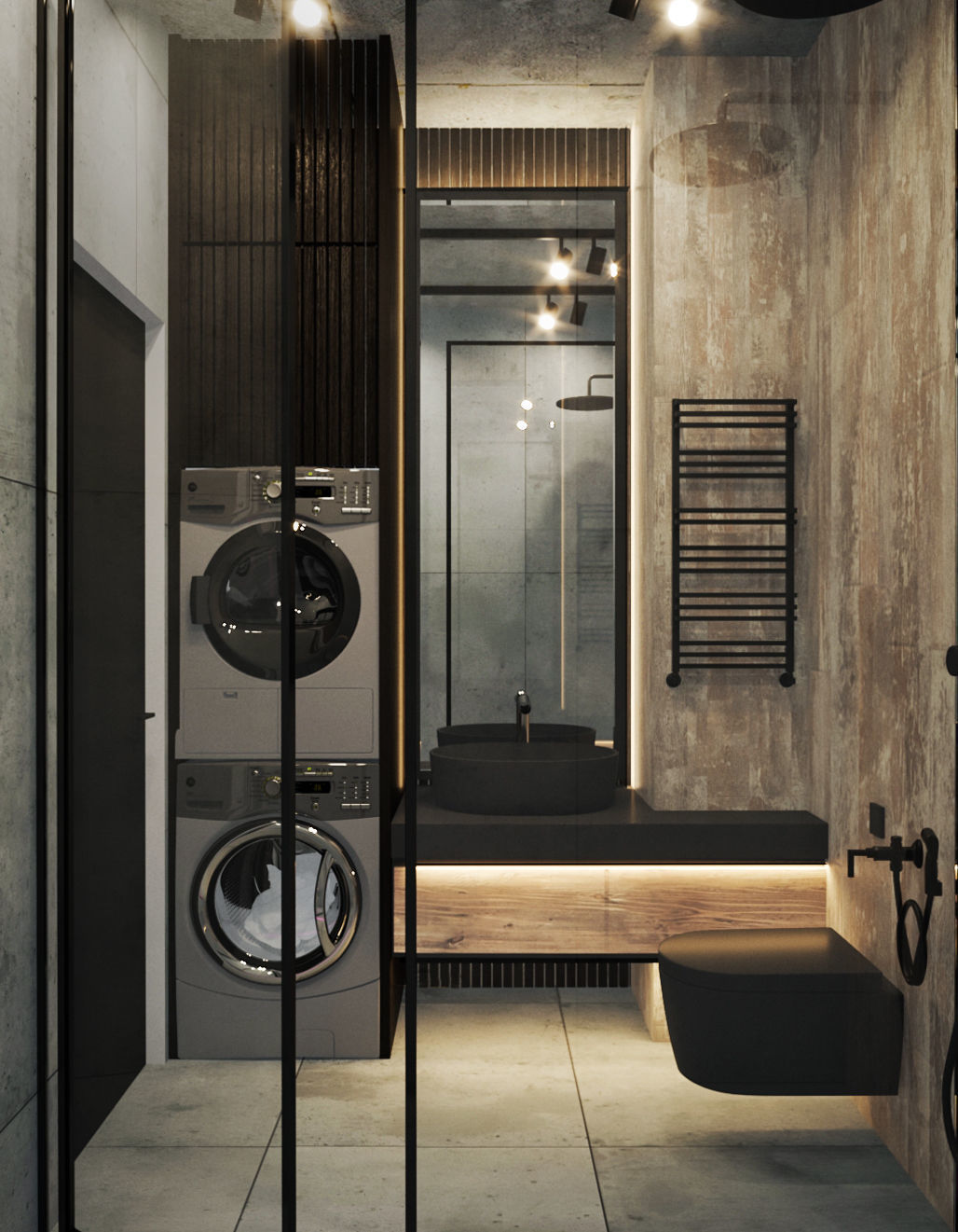 Interior design for  apartment 3D model_2