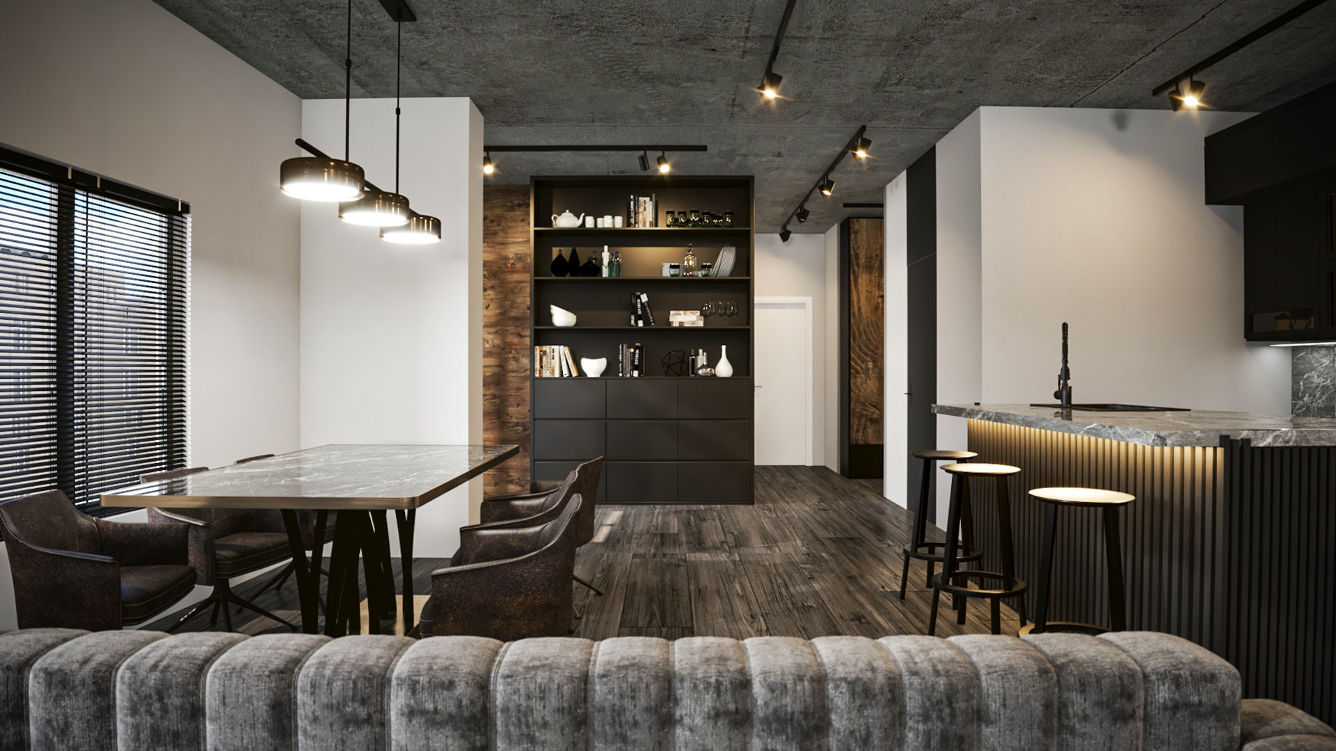 Interior design for  apartment 3D model_21