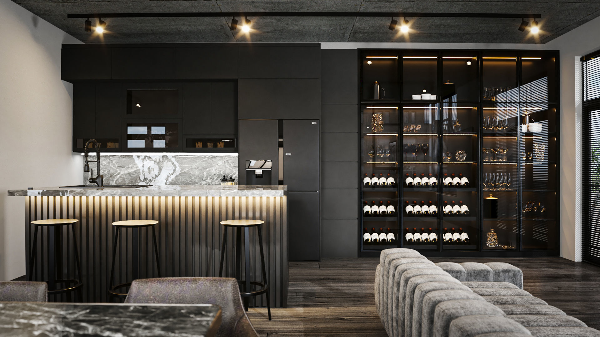 Interior design for  apartment 3D model_19