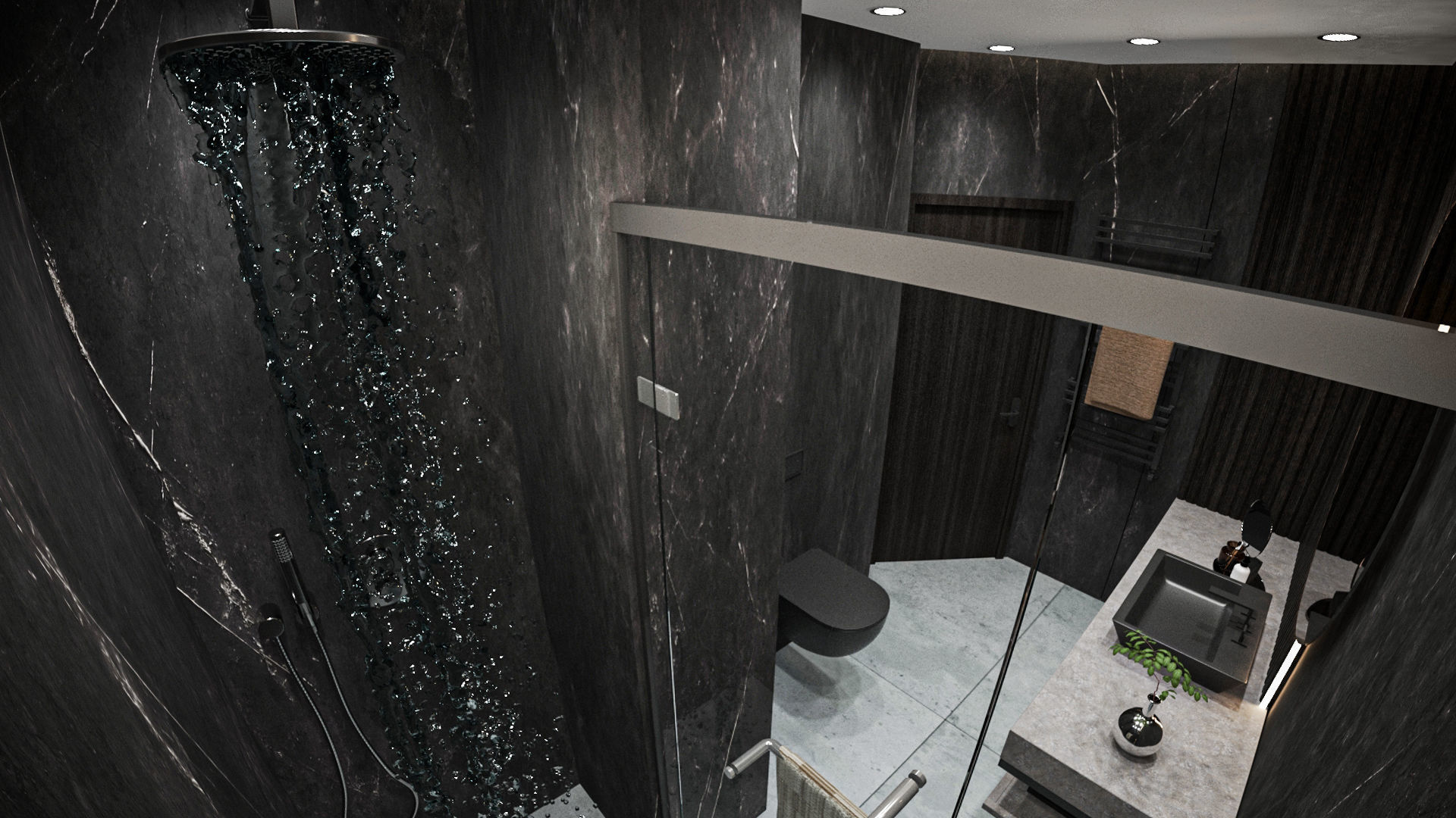 Interior design for  apartment 3D model_14