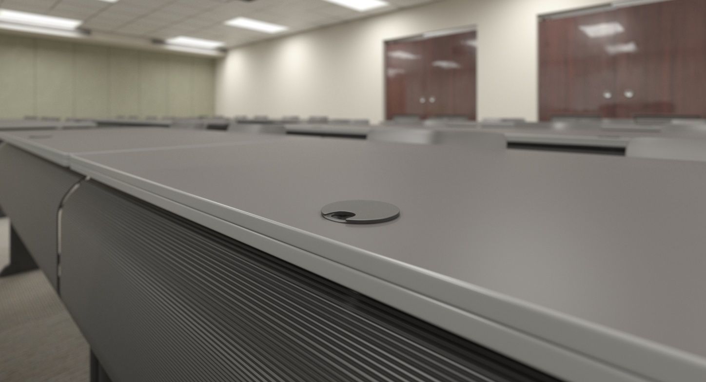 Small Classroom 003 3D model_5