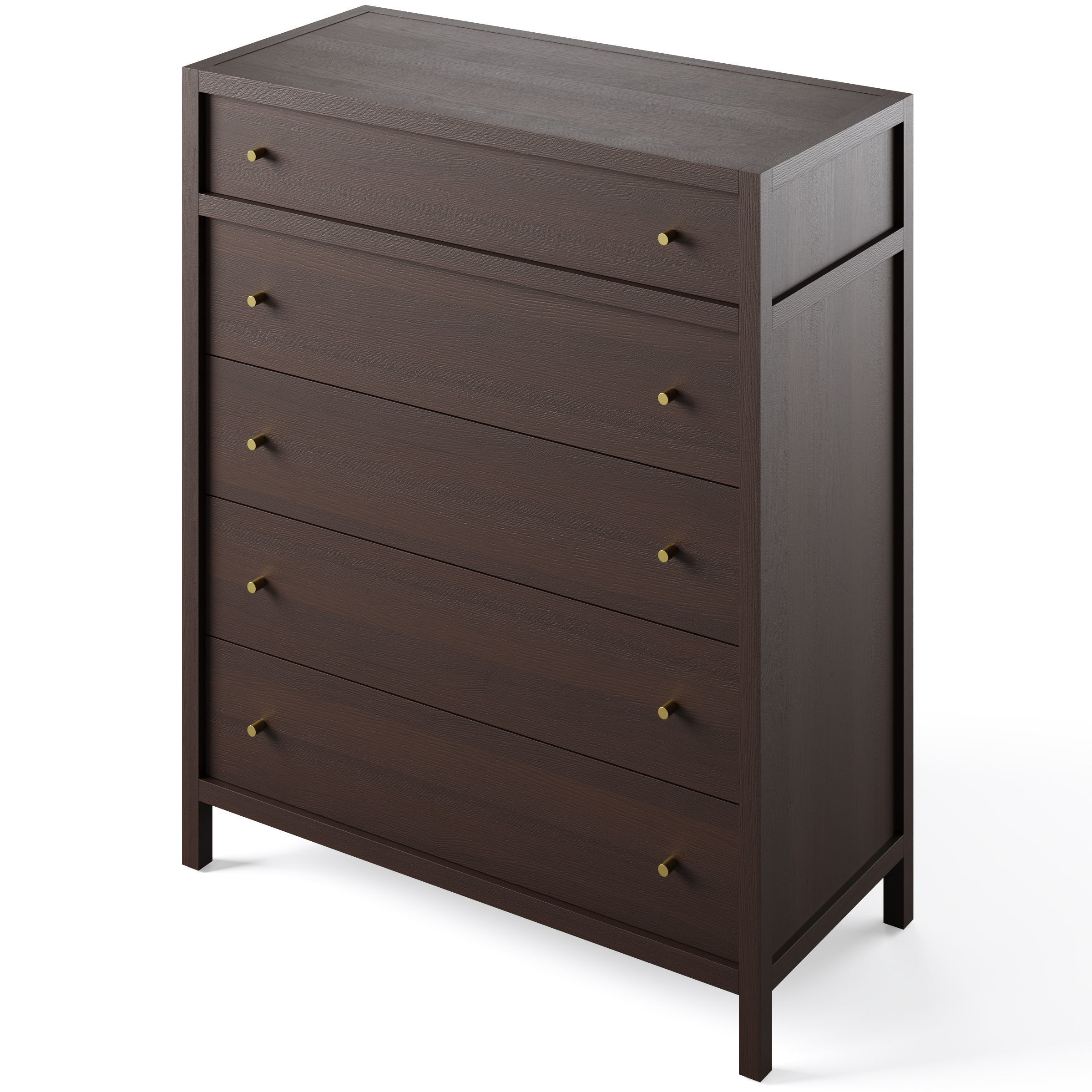 Keane 5-Drawer Chest  3D model_4