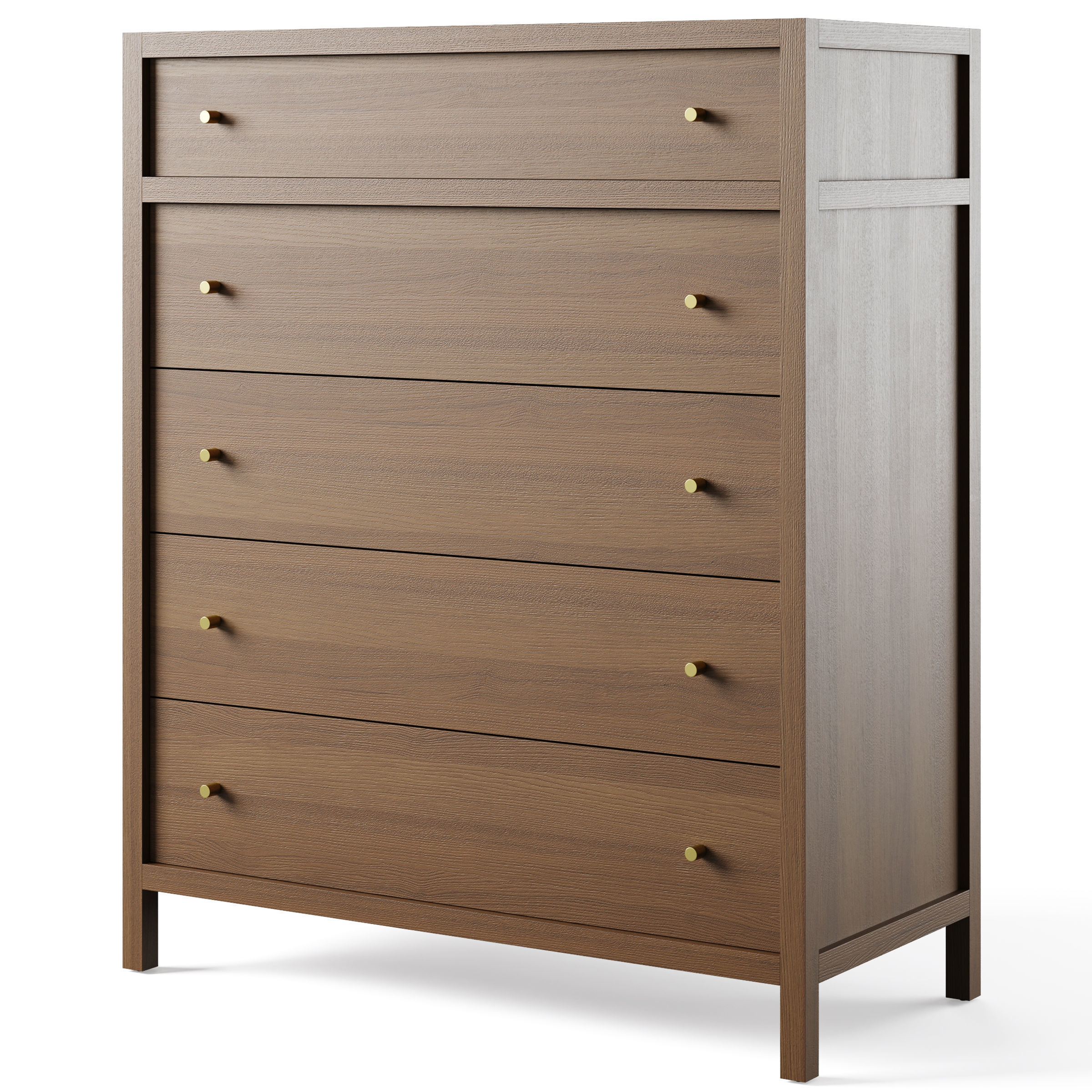 Keane 5-Drawer Chest  3D model_1