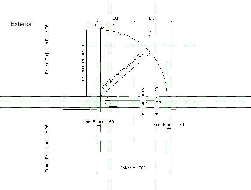 SINGLE LEAF TIMBER PLYWOOD FLUSH DOOR WITH LOUVERS 3D model_1