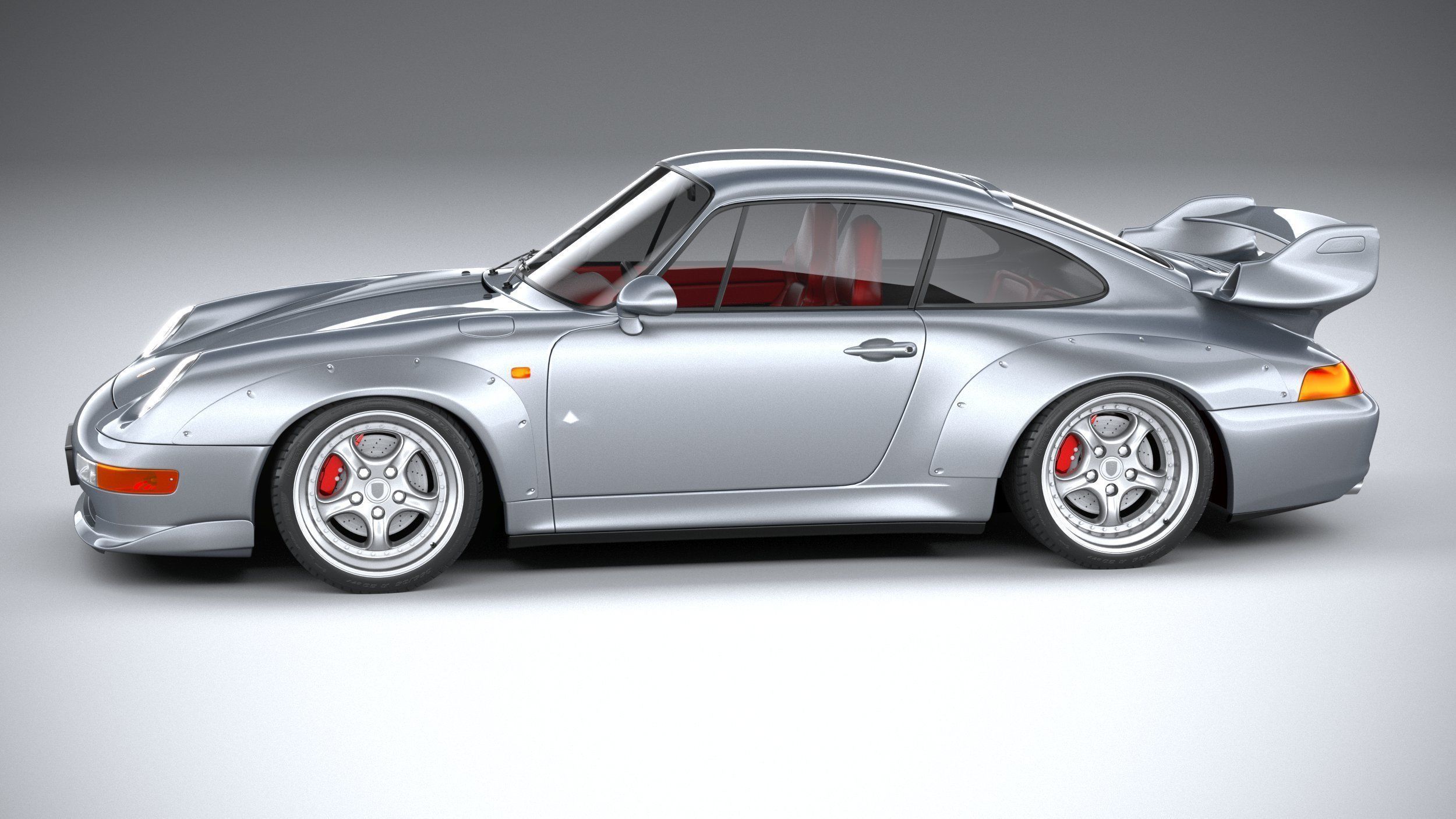 Porsche 911 GT2 993 1993 3D model_8