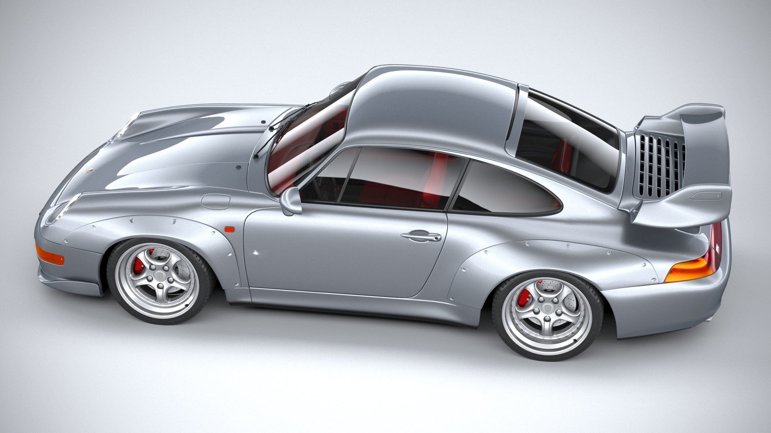 Porsche 911 GT2 993 1993 3D model_9