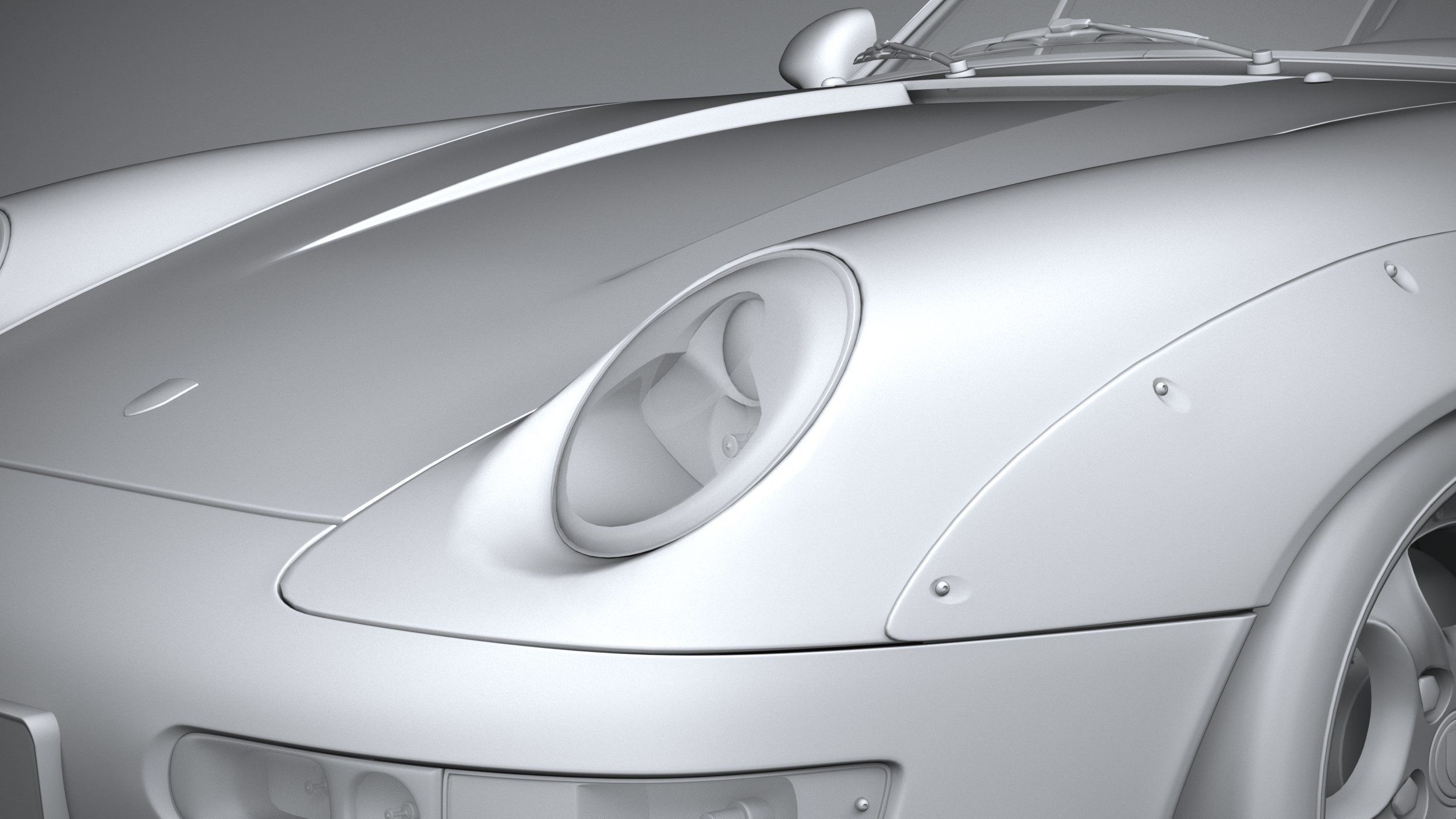 Porsche 911 GT2 993 1993 3D model_23