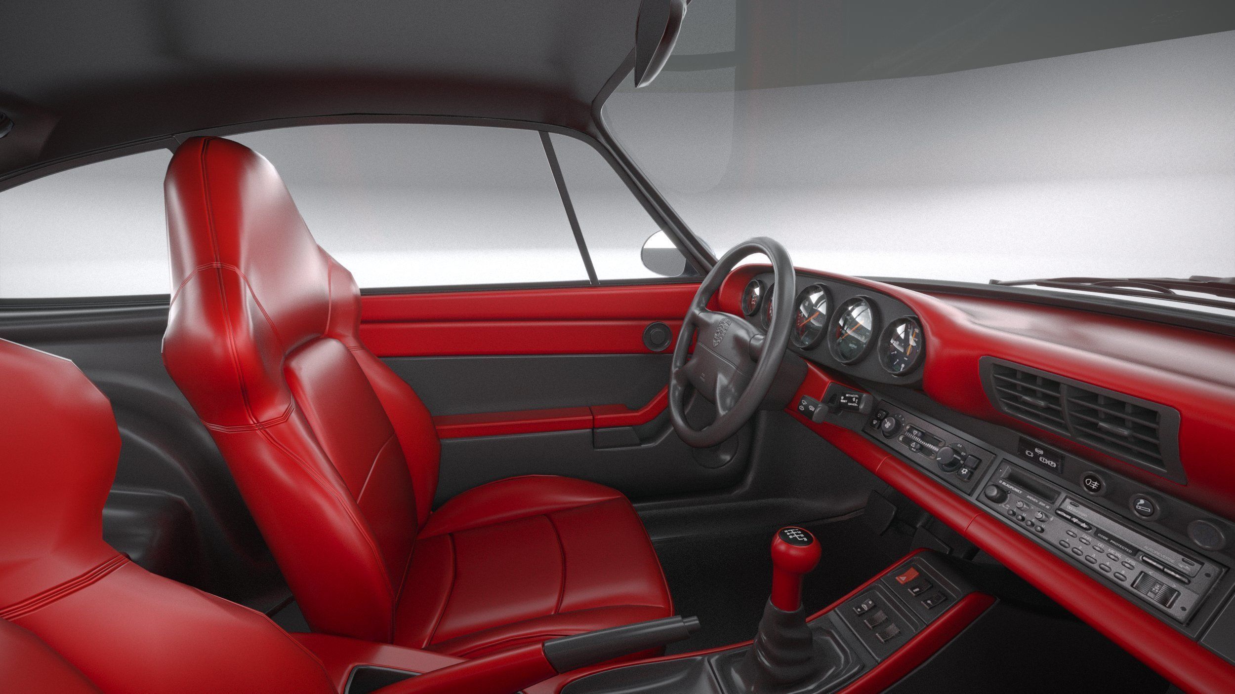 Porsche 911 GT2 993 1993 3D model_28