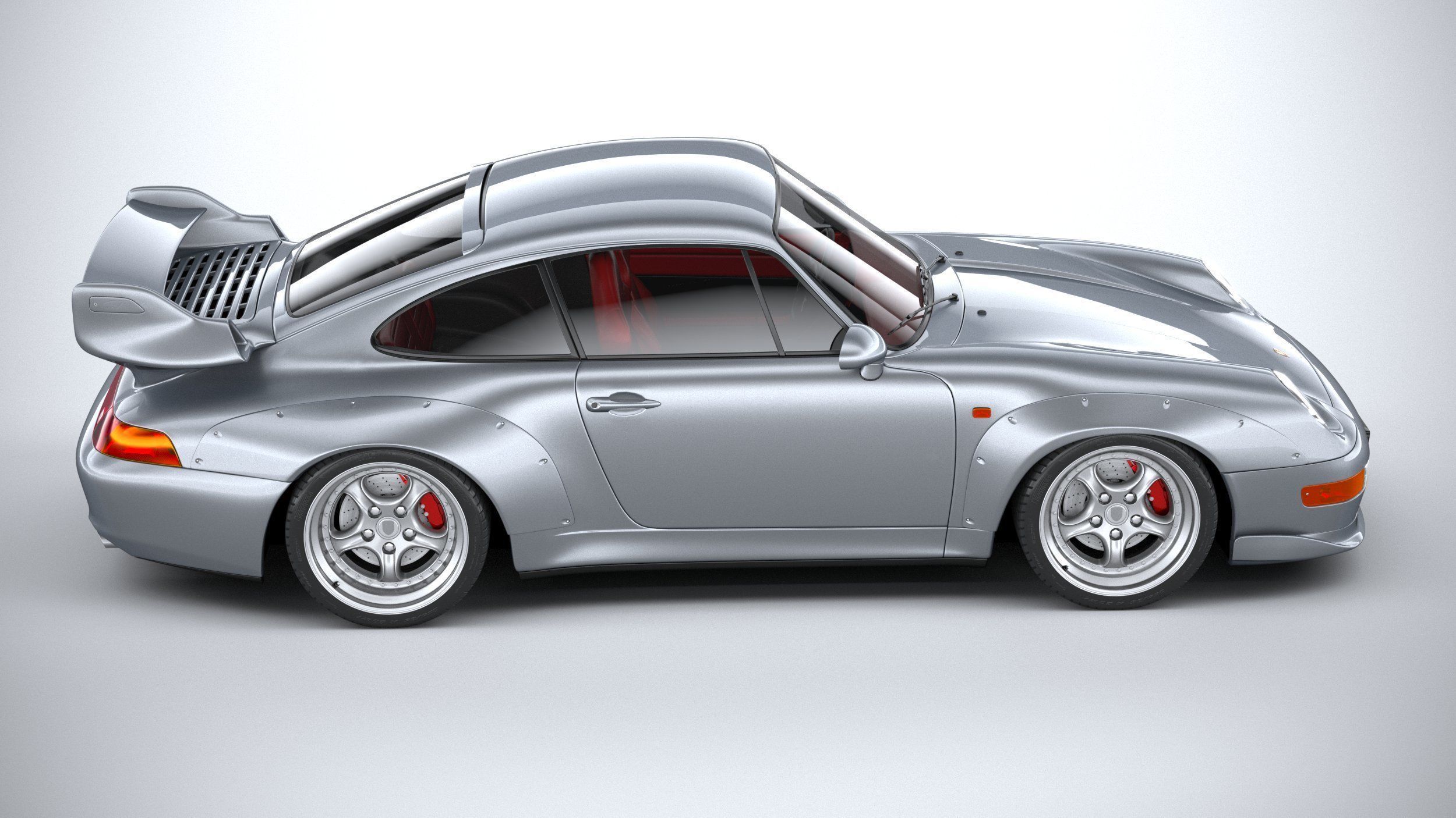 Porsche 911 GT2 993 1993 3D model_11