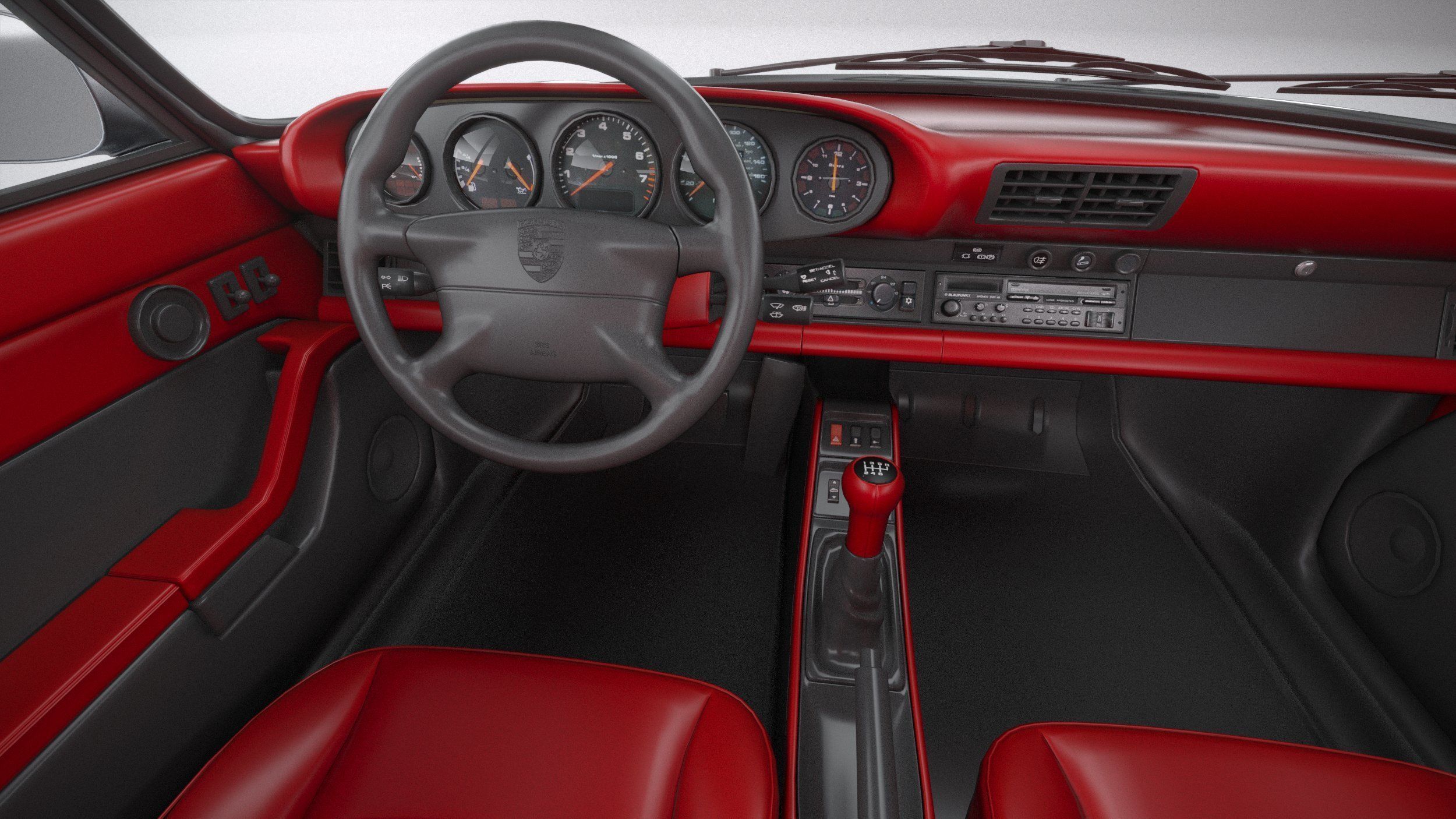 Porsche 911 GT2 993 1993 3D model_27