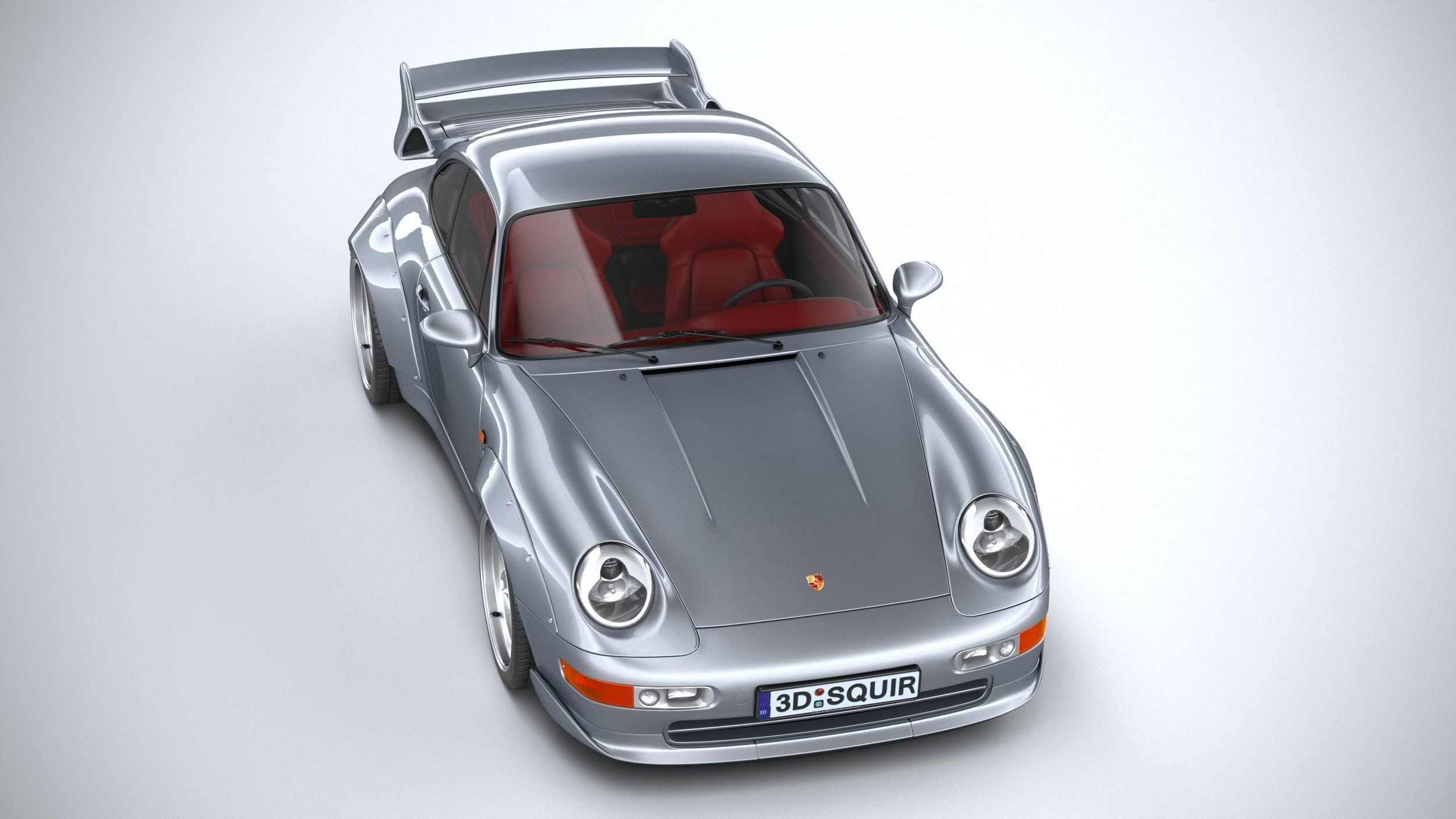 Porsche 911 GT2 993 1993 3D model_12
