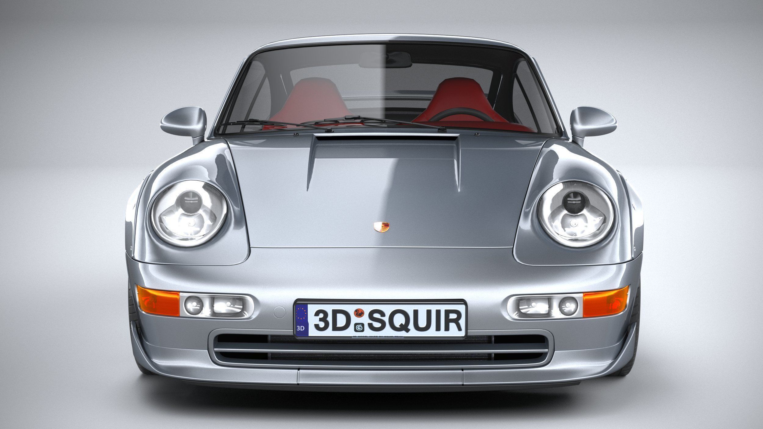 Porsche 911 GT2 993 1993 3D model_13