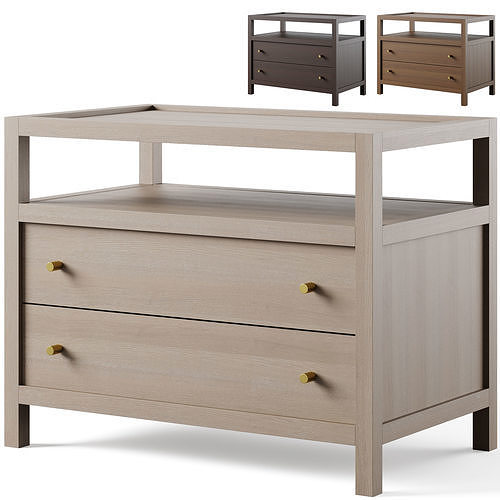 Keane Charging Nightstand  3D model