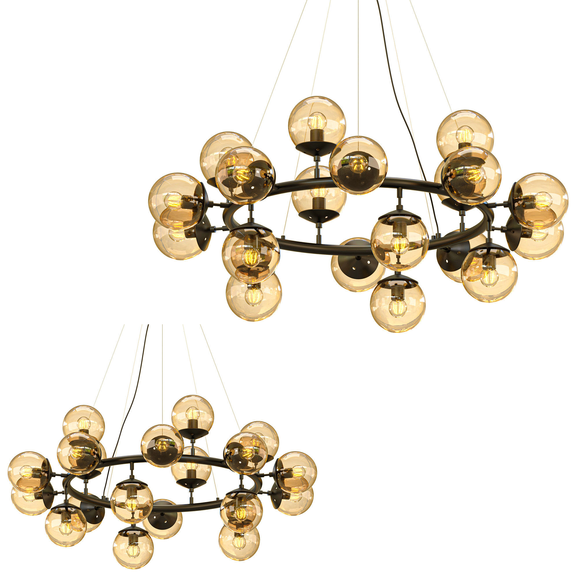 Arte Lamp Bolla 3D model_4