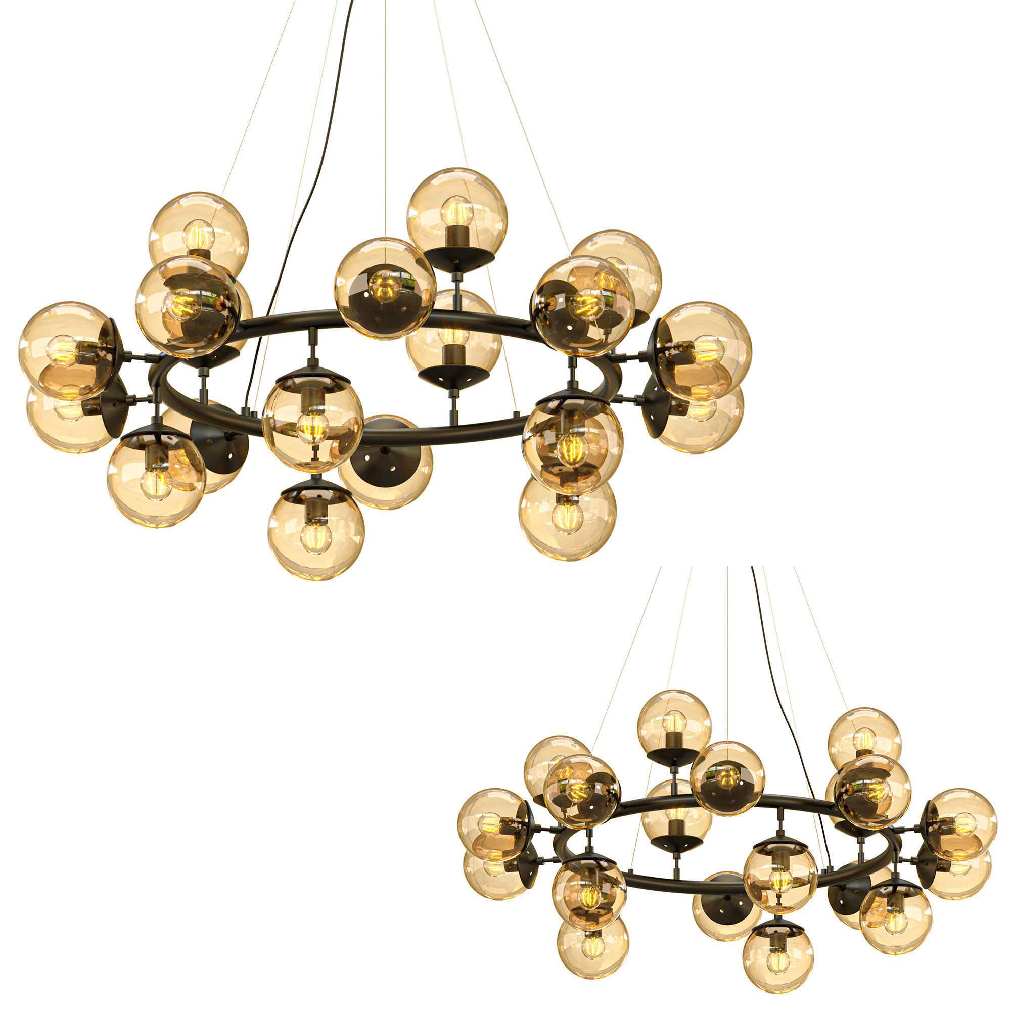 Arte Lamp Bolla 3D model_5