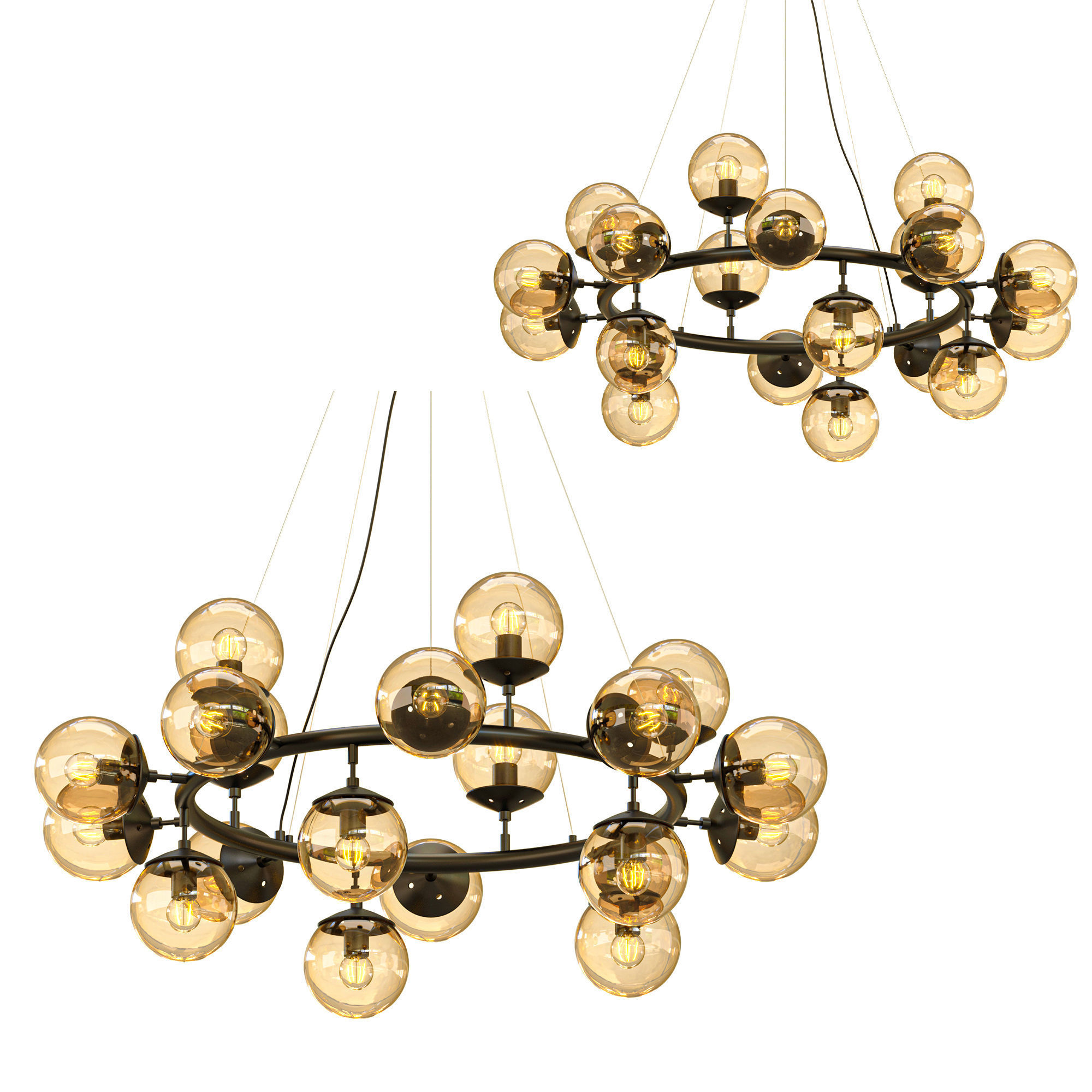 Arte Lamp Bolla 3D model_3