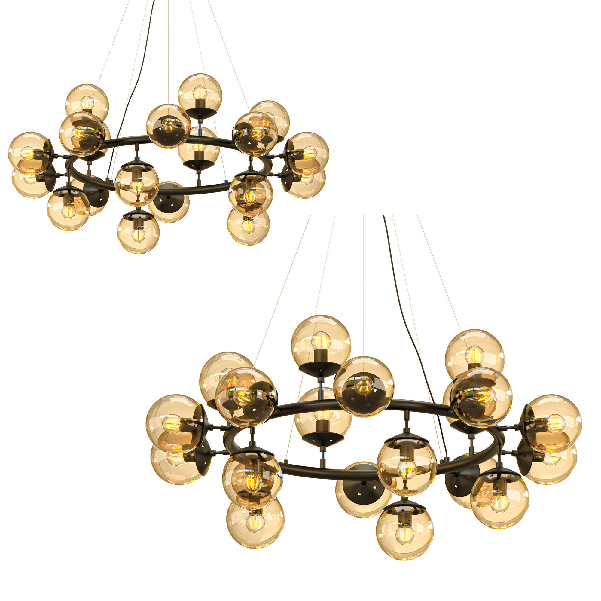 Arte Lamp Bolla 3D model_2