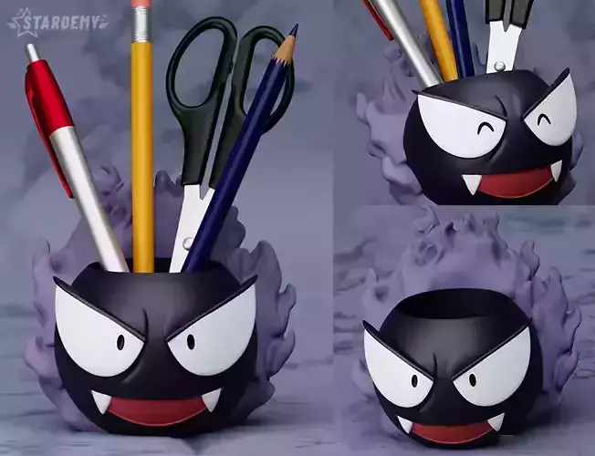 Gastly Planter 3D print model