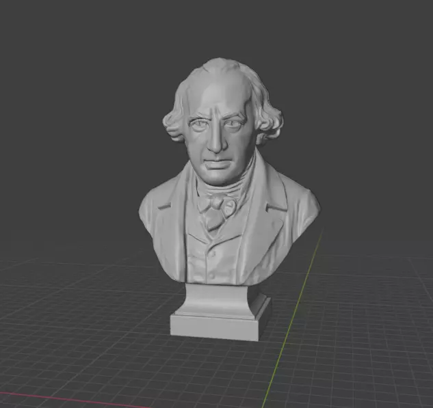 James Watt 3D print model_3