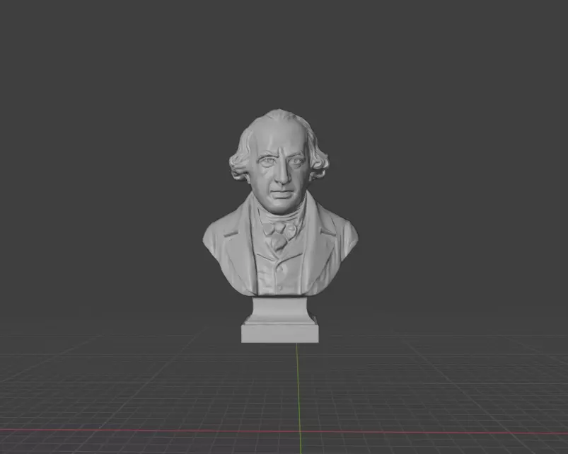 James Watt 3D print model_0