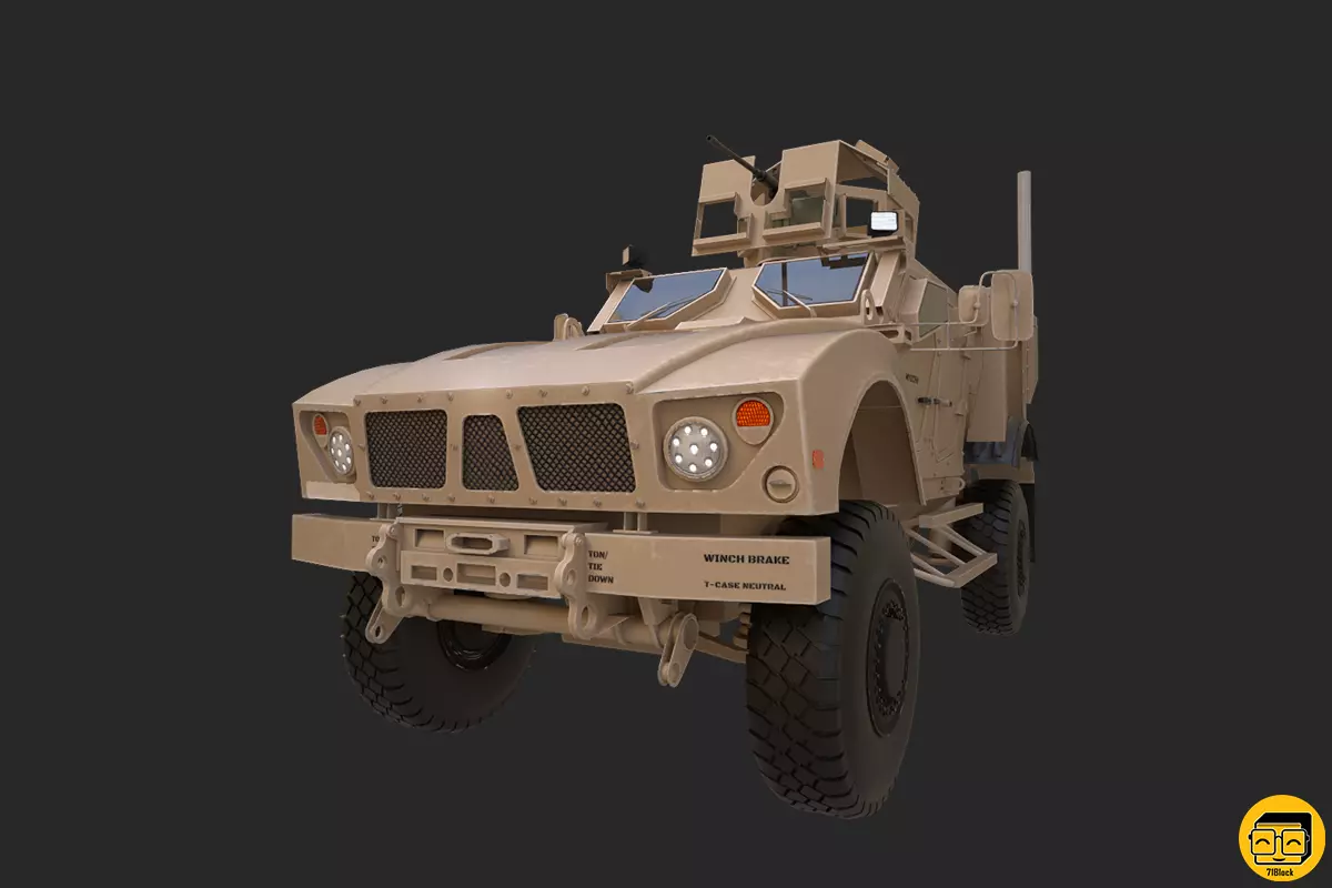 Oshkosh M-ATV Vehicle  3D model_0