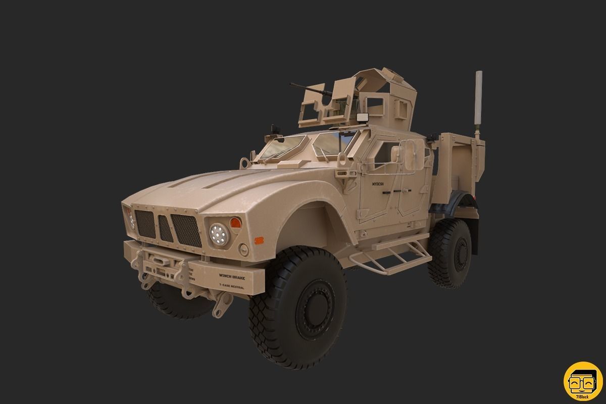 Oshkosh M-ATV Vehicle  3D model_1