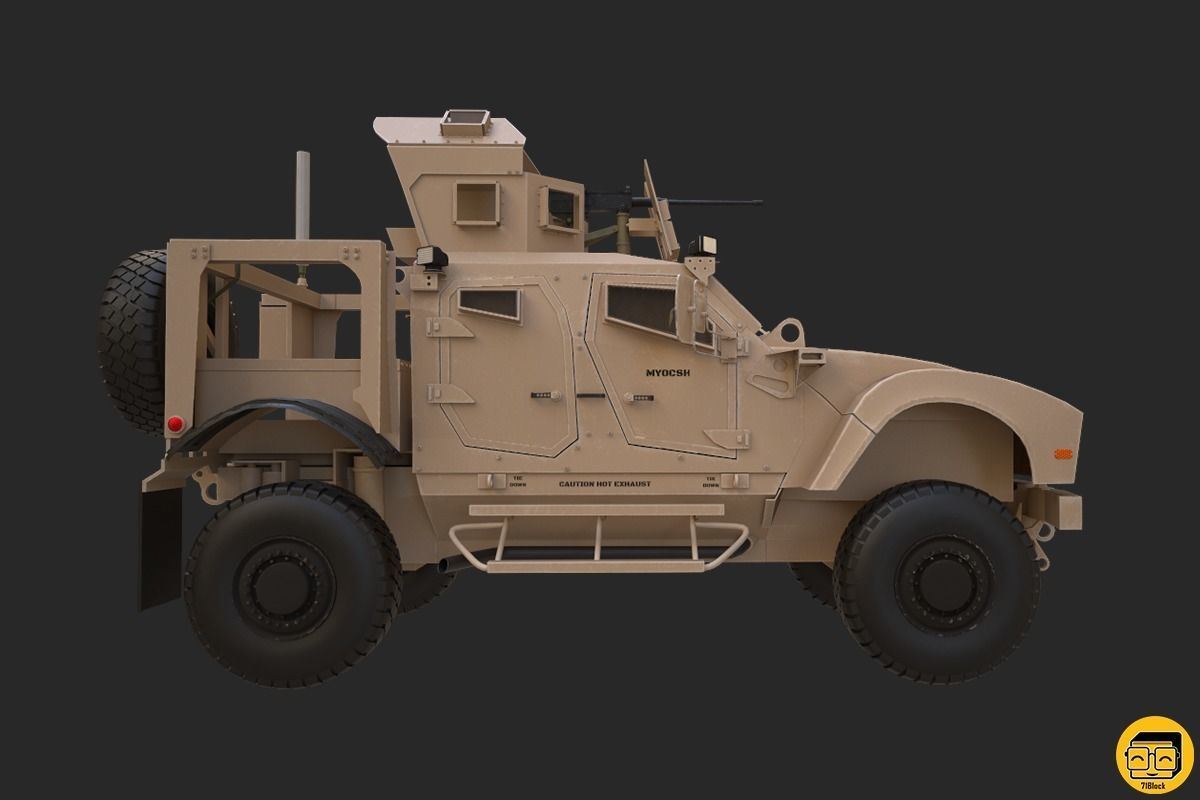 Oshkosh M-ATV Vehicle  3D model_3