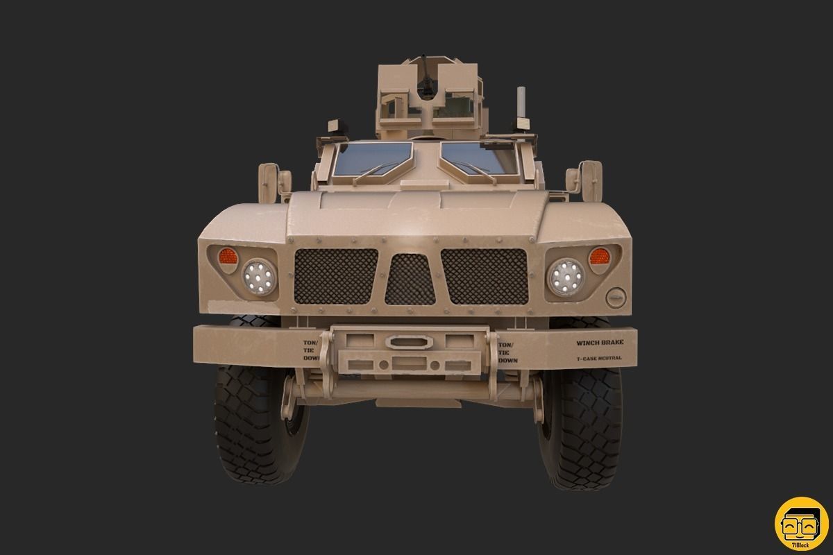 Oshkosh M-ATV Vehicle  3D model_6