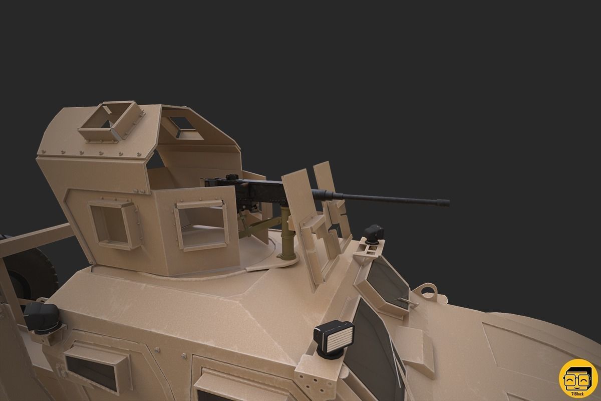 Oshkosh M-ATV Vehicle  3D model_7